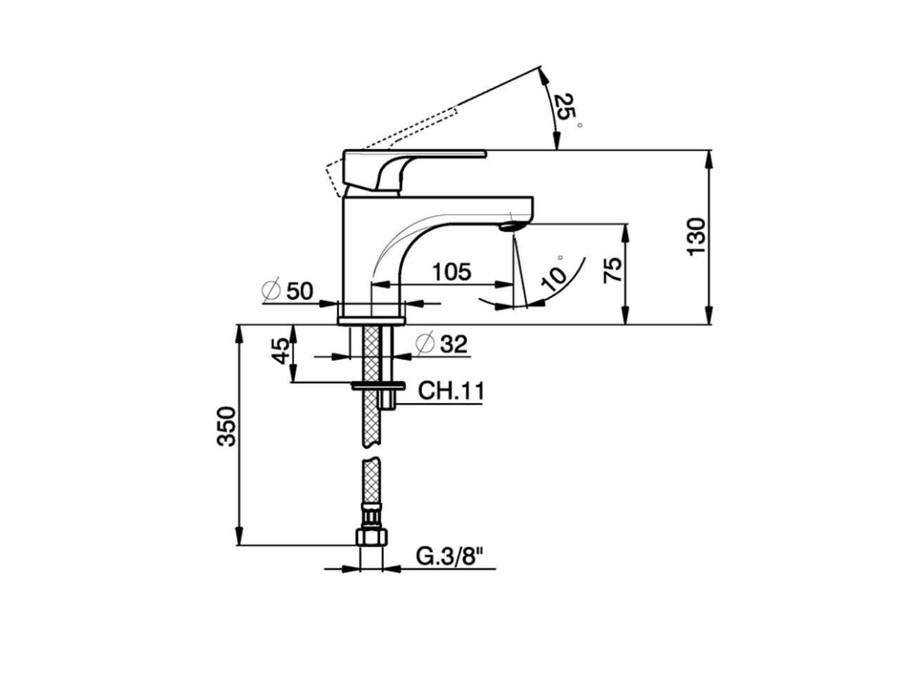 Lavabo monomando EnergySave ALMA_A3000545 - v1