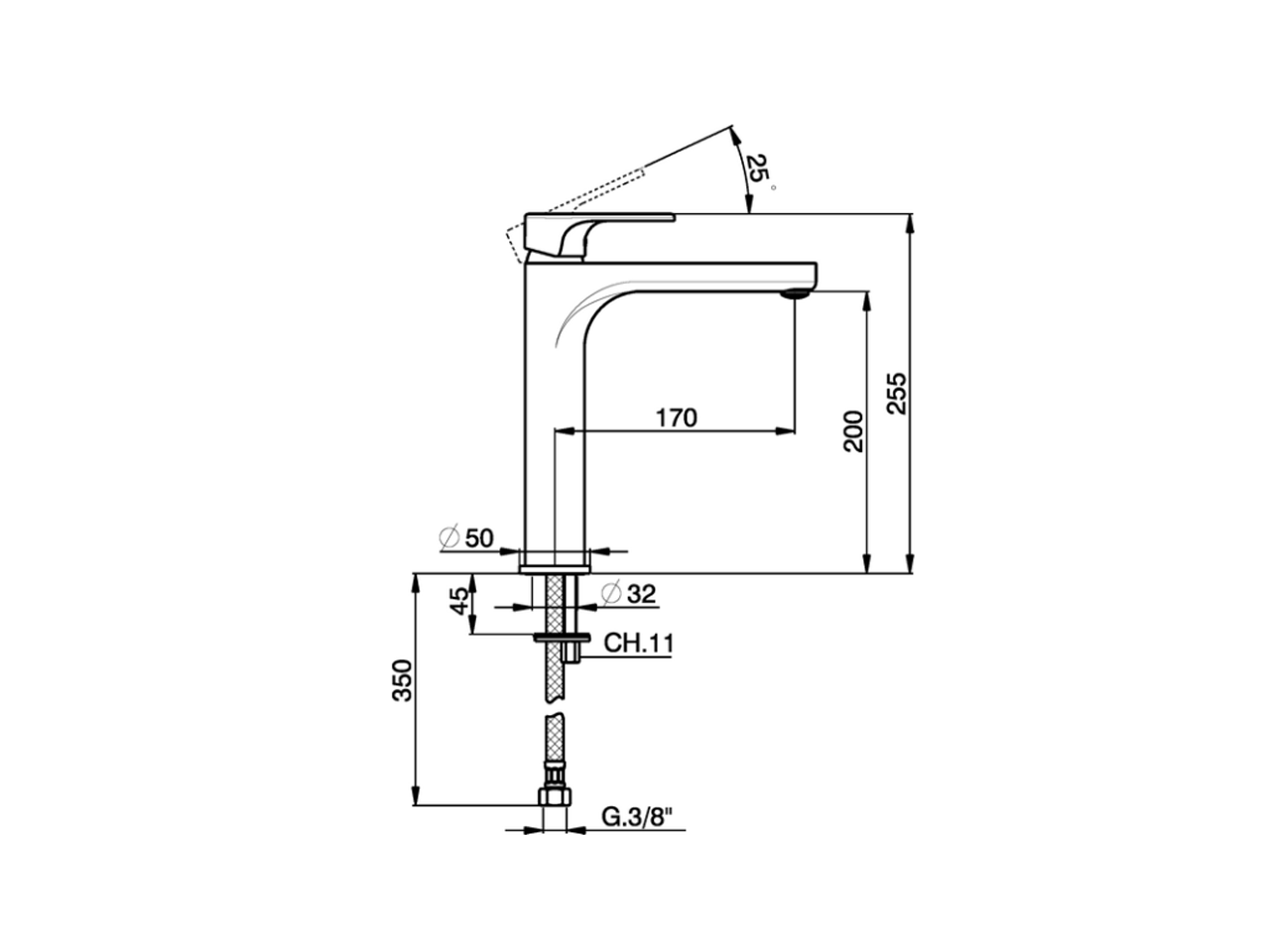 Lavabo monomando EnergySave ALMA_A3003545 - v1