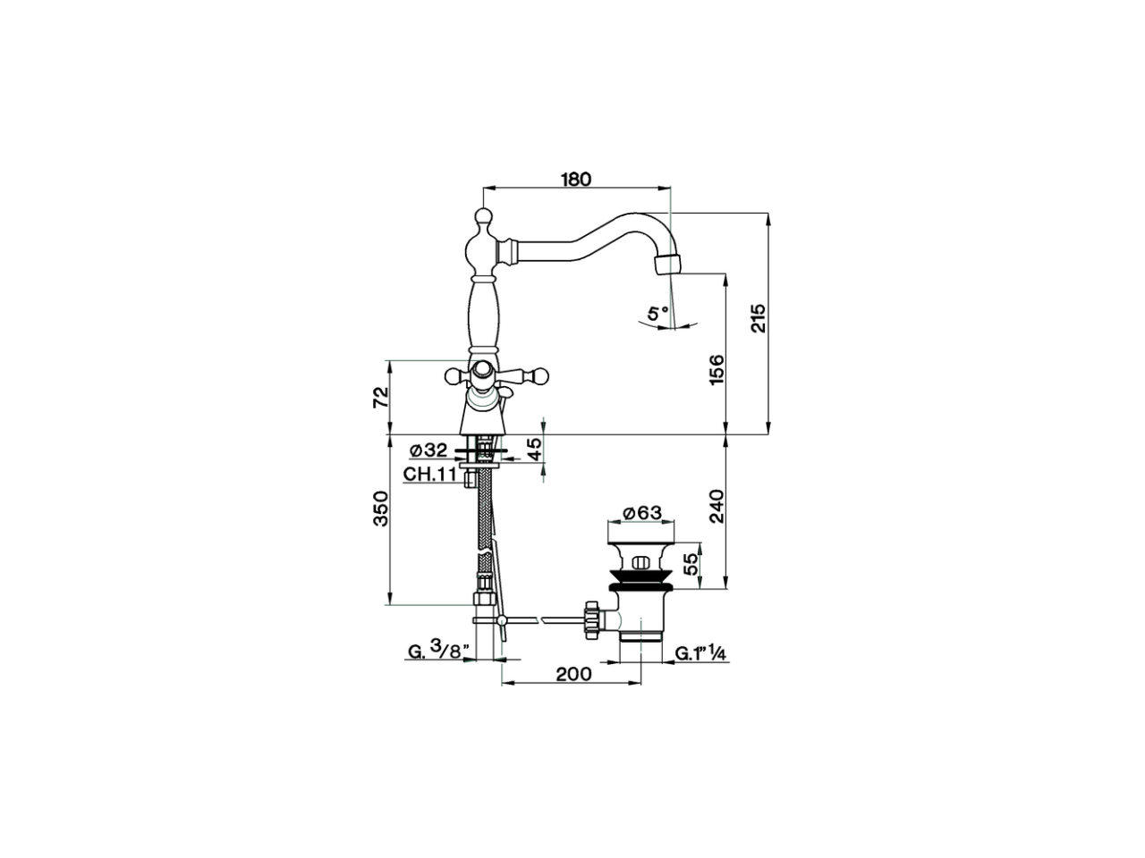 Lavabo ARCANA AMERICA_AA000521 - v1