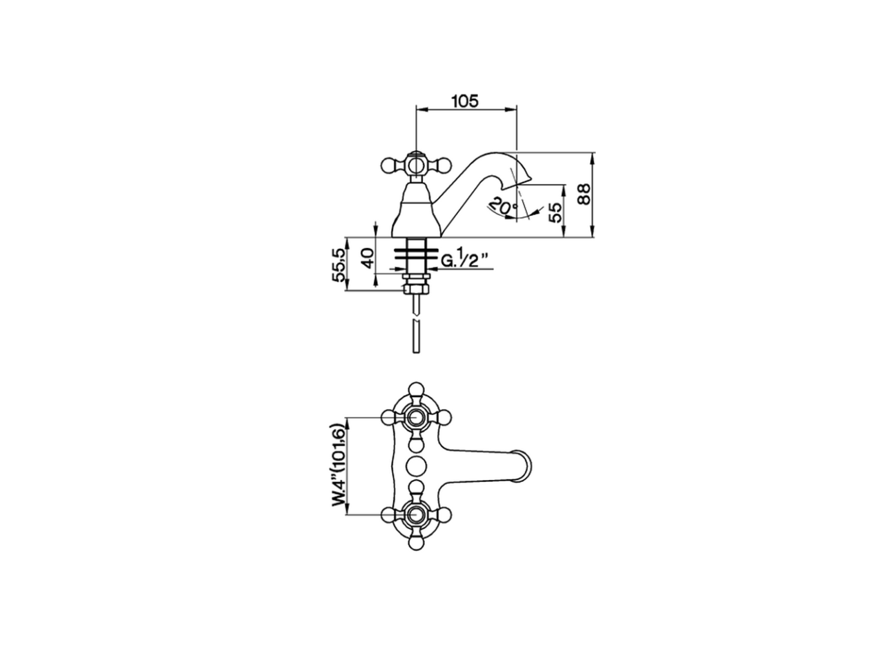 Lavabo monobloc 4
