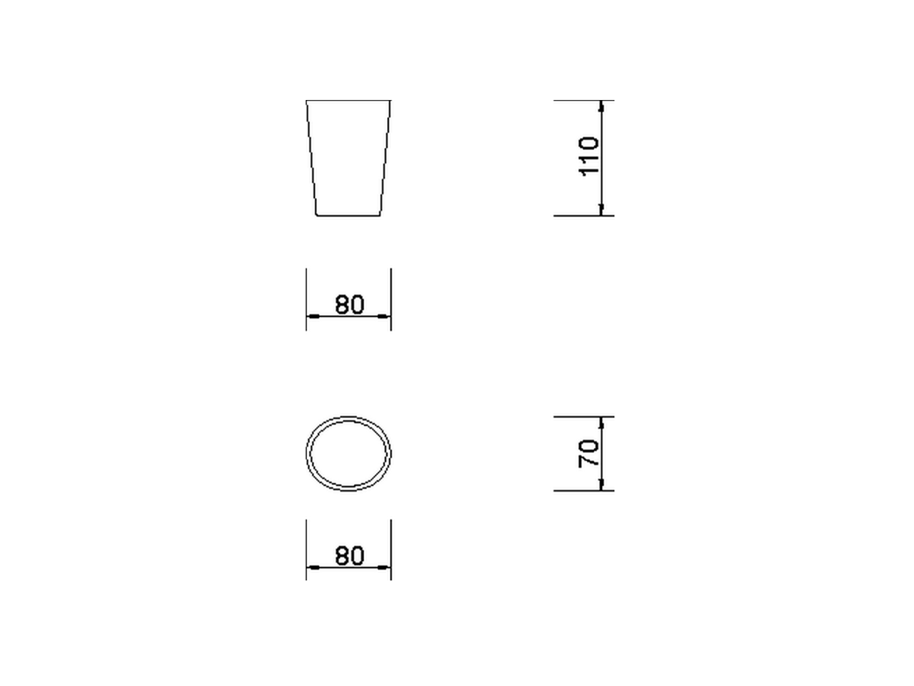 Vaso de apoyo ACCESORIOS BAÑO_AE090460 - v1