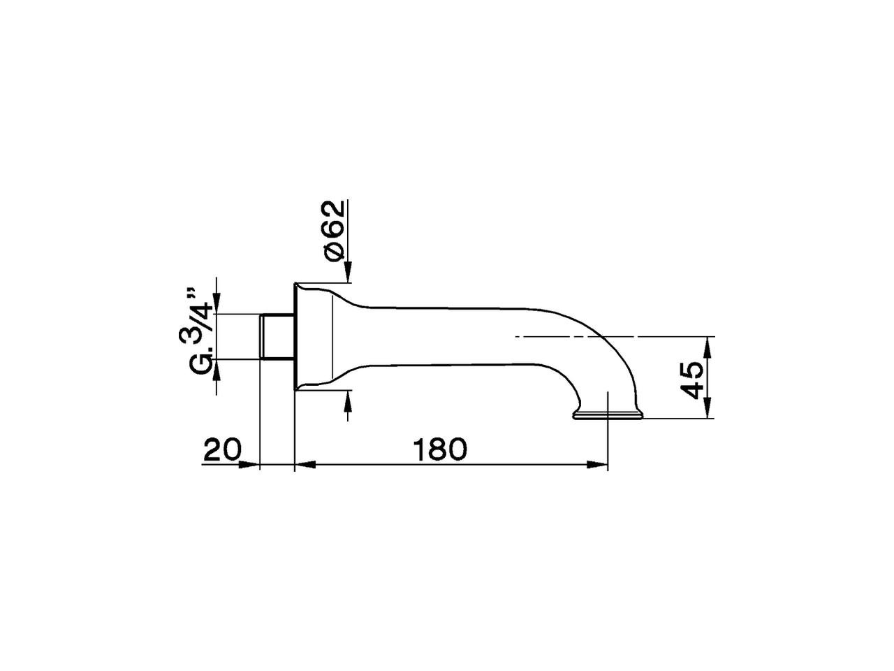 Caño de erogación ARCANA COMPLEMENTOS _AR000241 - v1