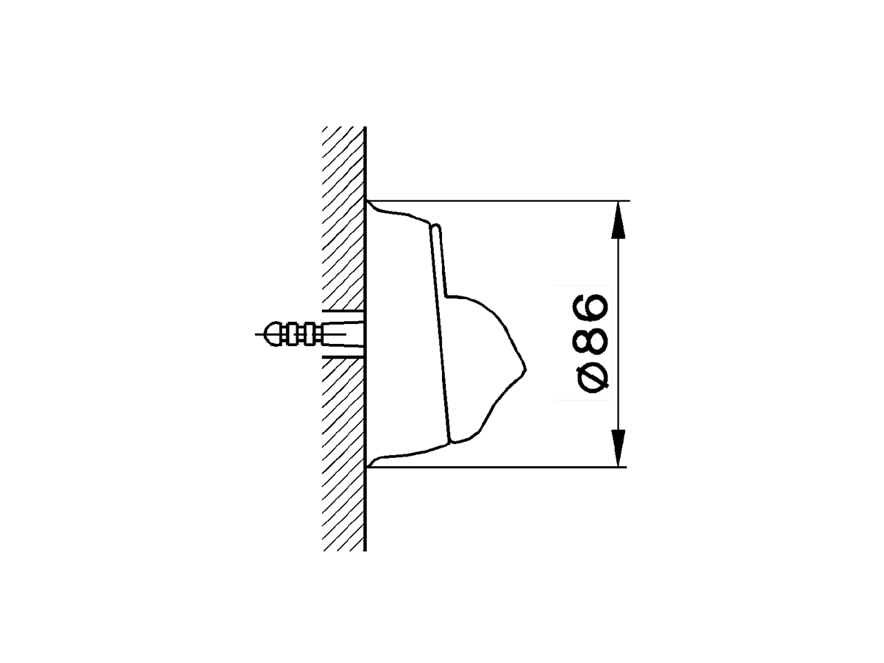 Soporte ducha ARCANA COMPLEMENTOS _AR003620 - v1