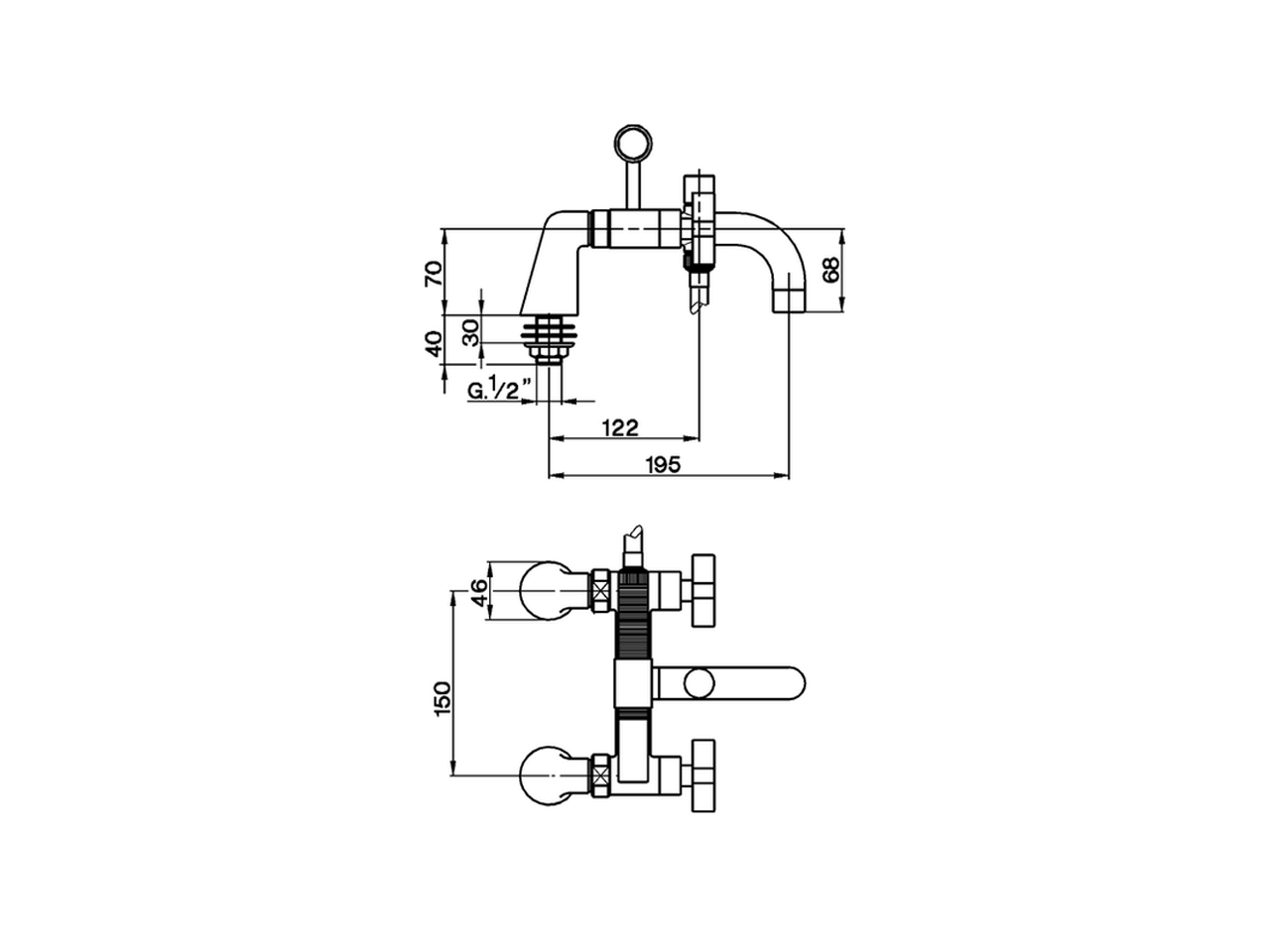 Bañera con duplex BARCELONA_BA000090 - v1