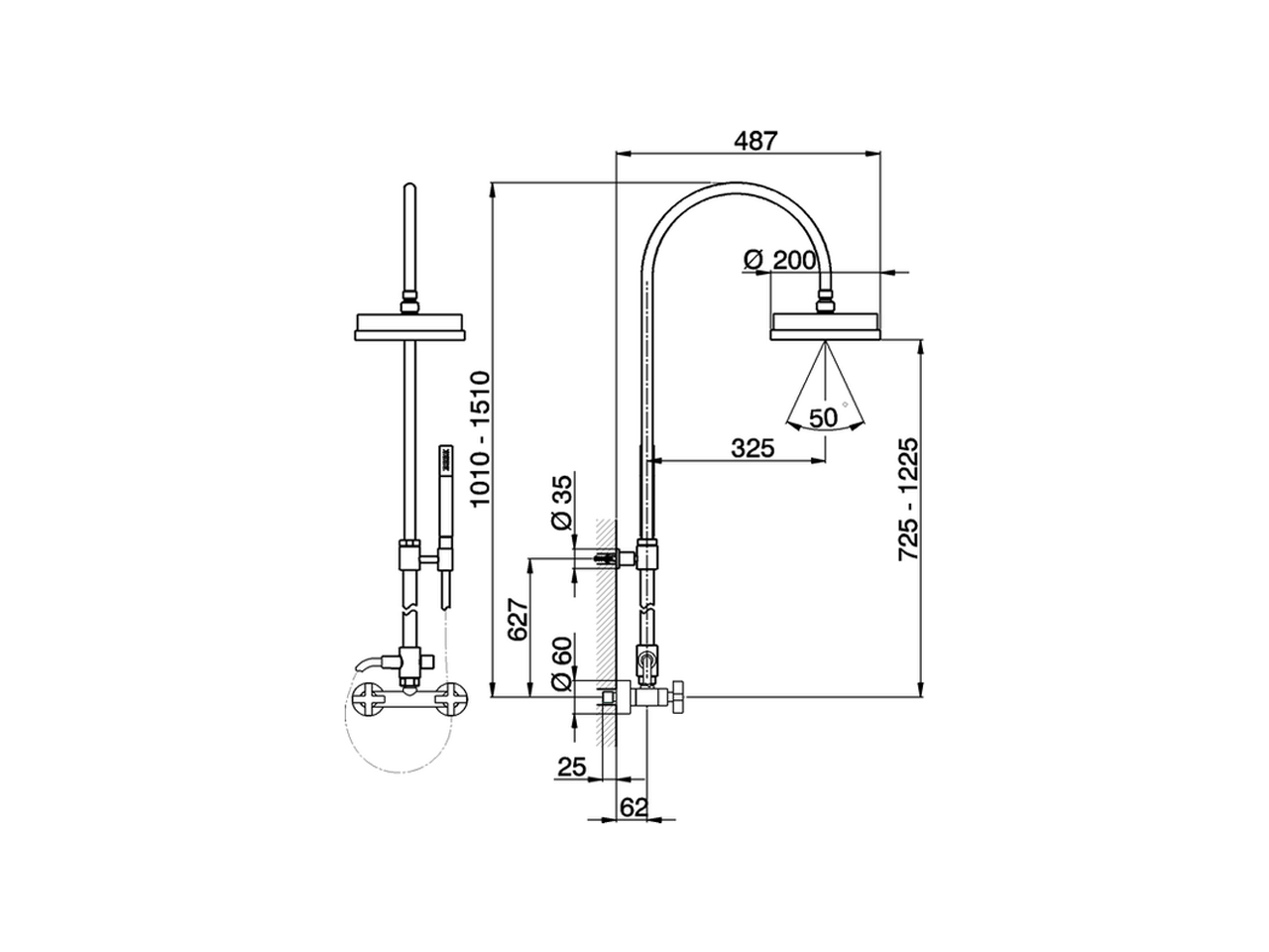 Columna ducha 2 funciones BARCELONA_BA004051 - v1