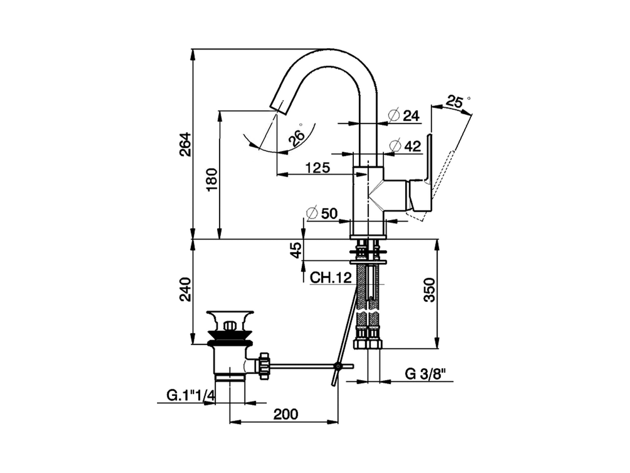 Lavabo monomando EnergySave TENDER_C2000475 - v1