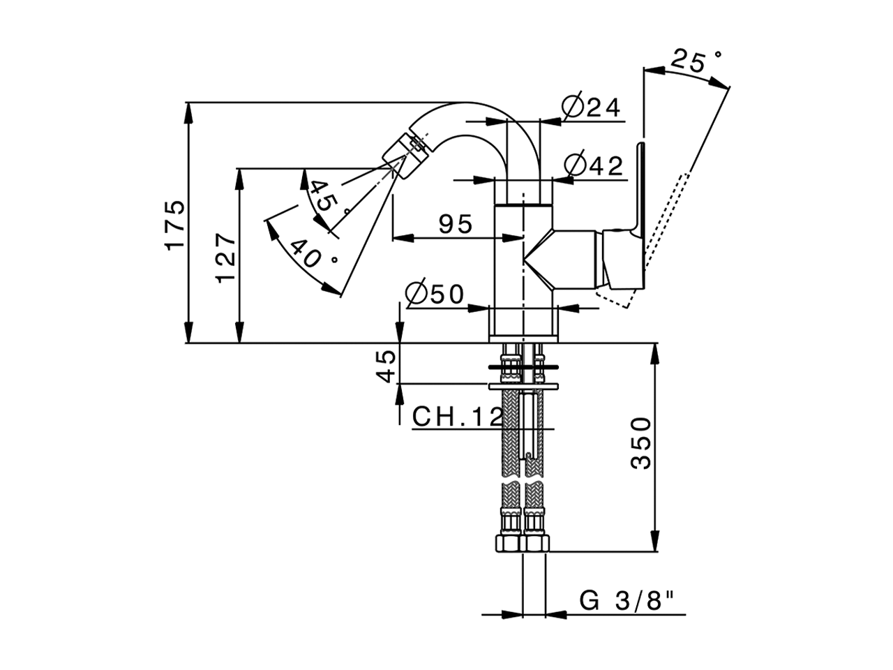 Bidé monomando EnergySave TENDER_C2002565 - v1