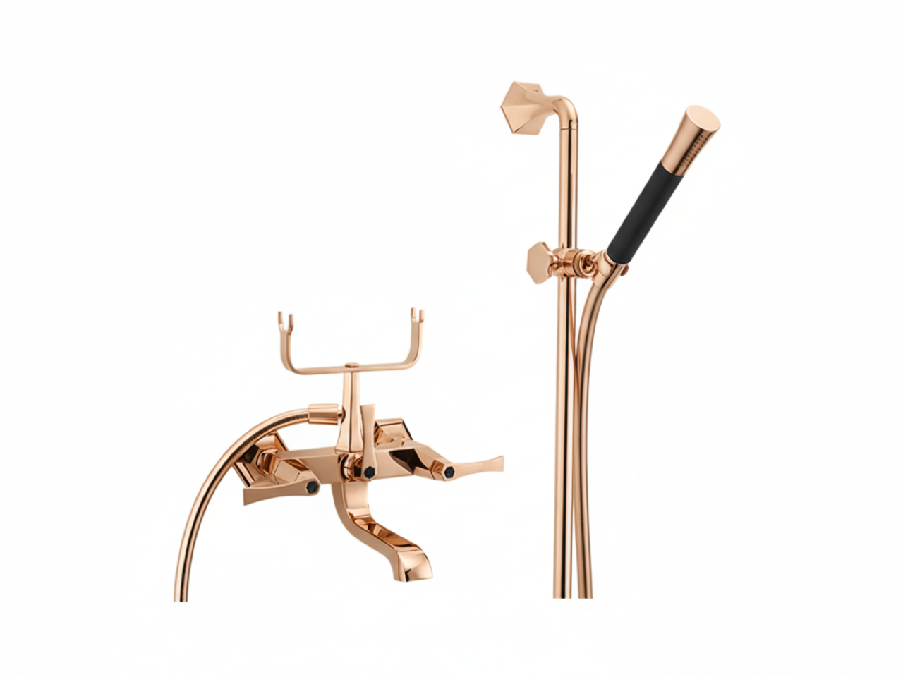 Bañera monomando con duplex CHERIE_CF000060 -1