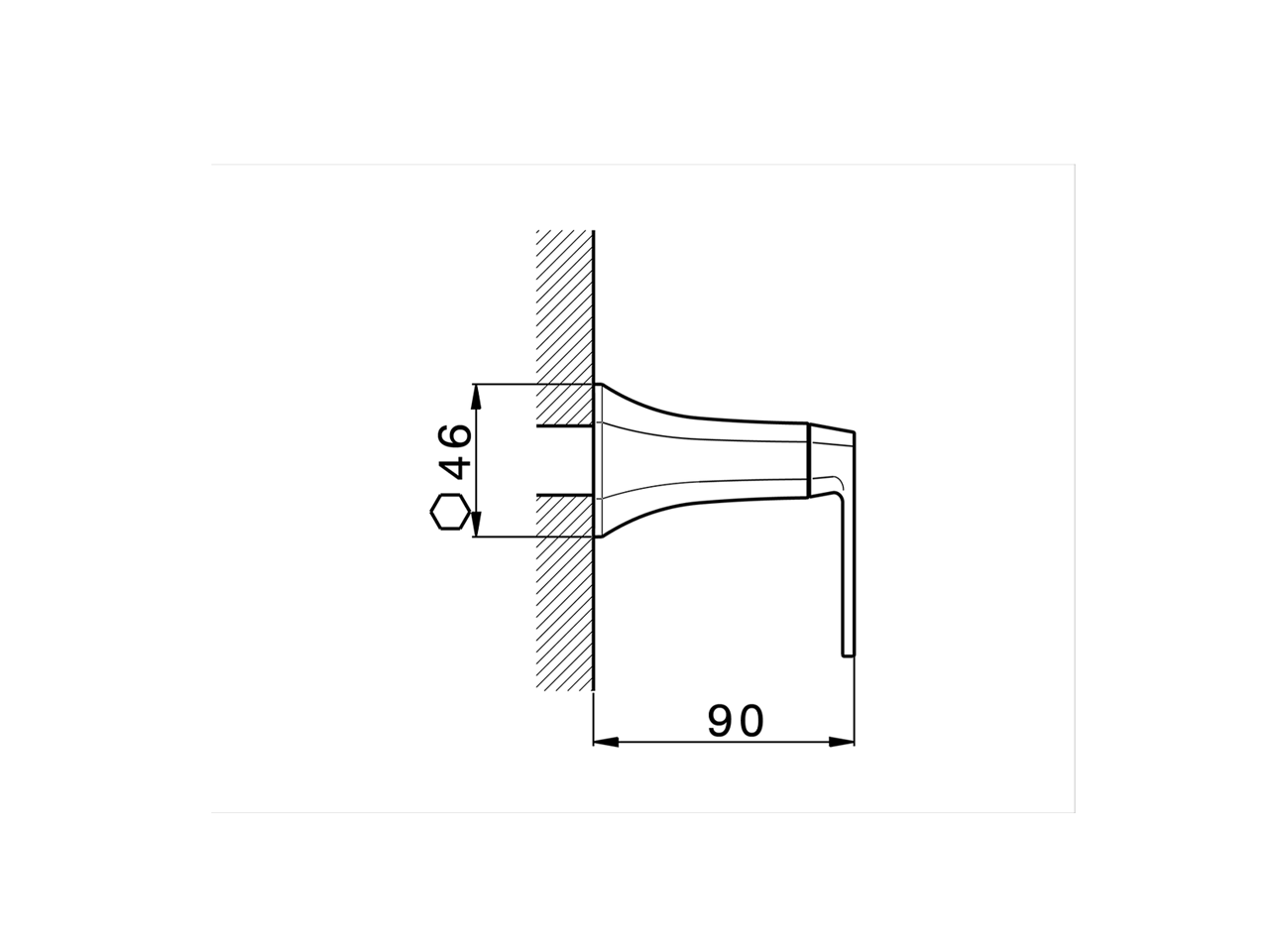 Parte externa llave de paso CHERIE_CF003310 - v1