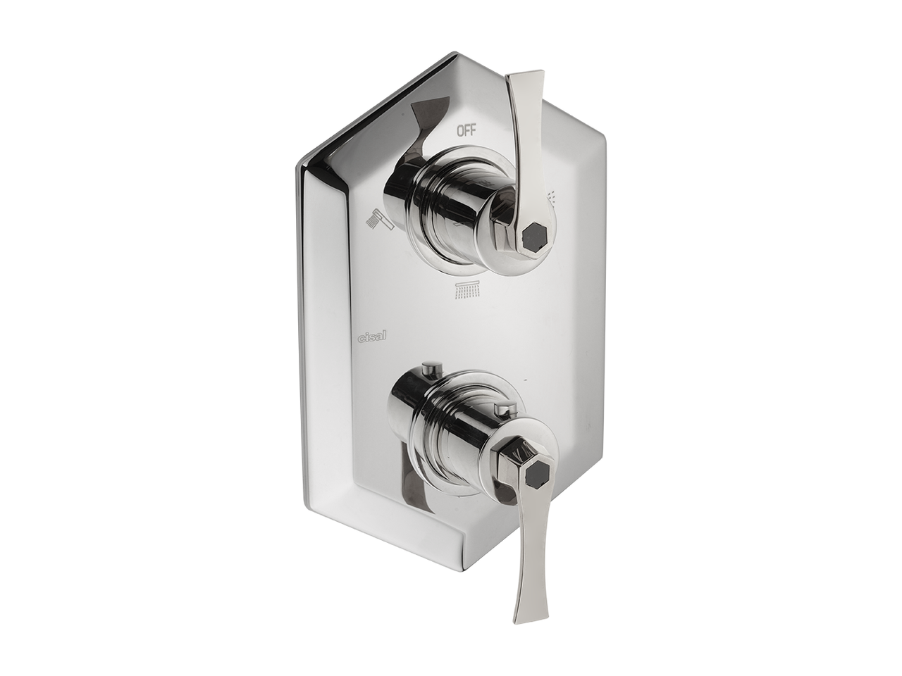 CisalParte externa termostático ducha emp. 3 salidas CHERIE_CF019200