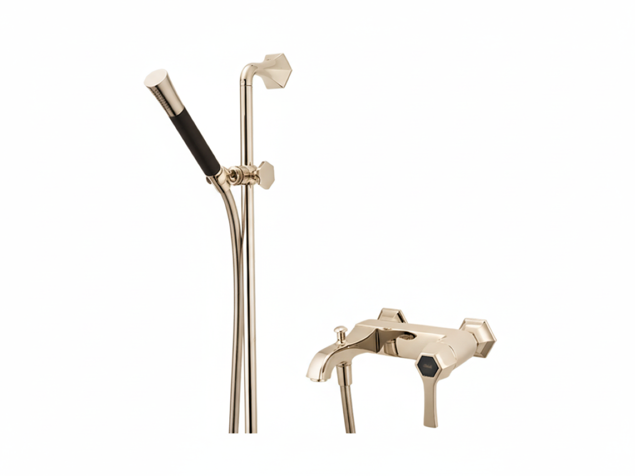 Bañera monomando con duplex CHERIE_CH000064 -1