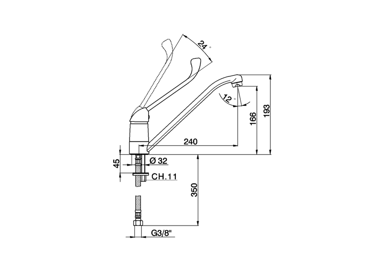 Fregadero monomando KITCHEN_CL000580 - v1