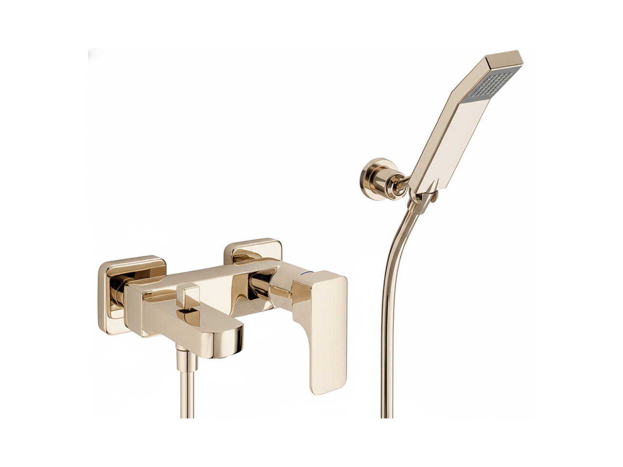 Bañera monomando con duplex CUBIC_CU000122 -1