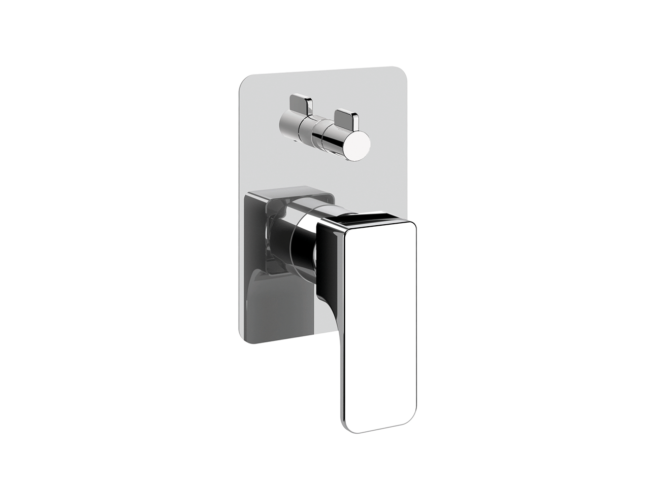CisalParte externa monomando baño/ducha empotrado CUBIC_CU002300