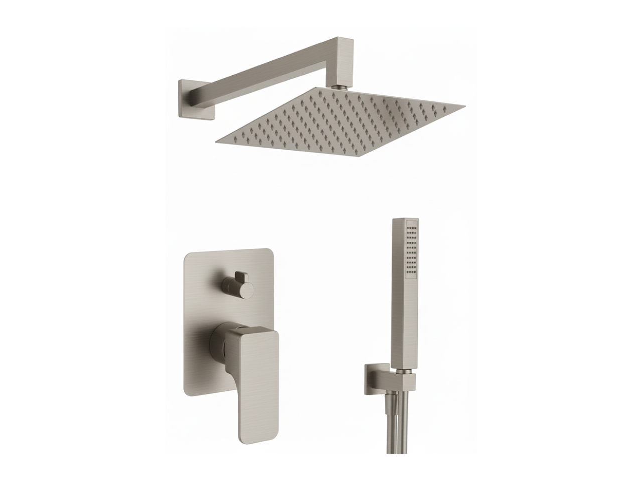 Conjunto ducha monomando empotrado CUBIC_CU0KM030 -1
