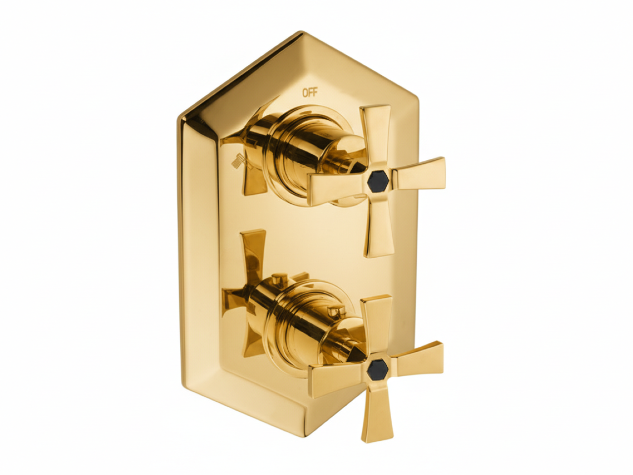 Parte externa termostático ducha emp. 2 salidas CHERIE_CX019100 -1