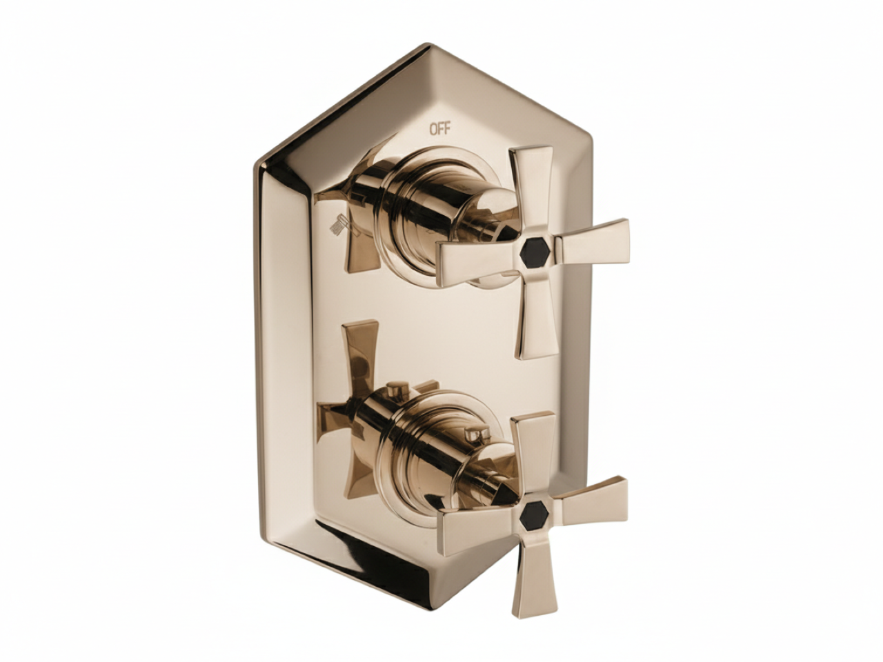 Parte externa termostático ducha emp. 2 salidas CHERIE_CX019100 -1