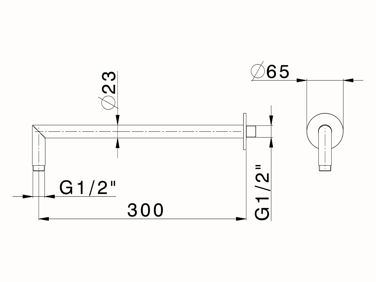 Brazo ducha XION_DS013541 - v1