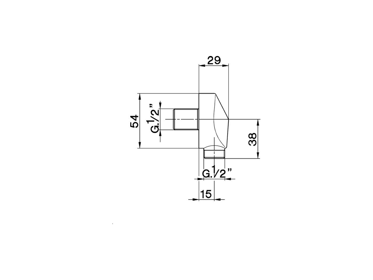 Toma de agua SHOWER_DS017010 - v1