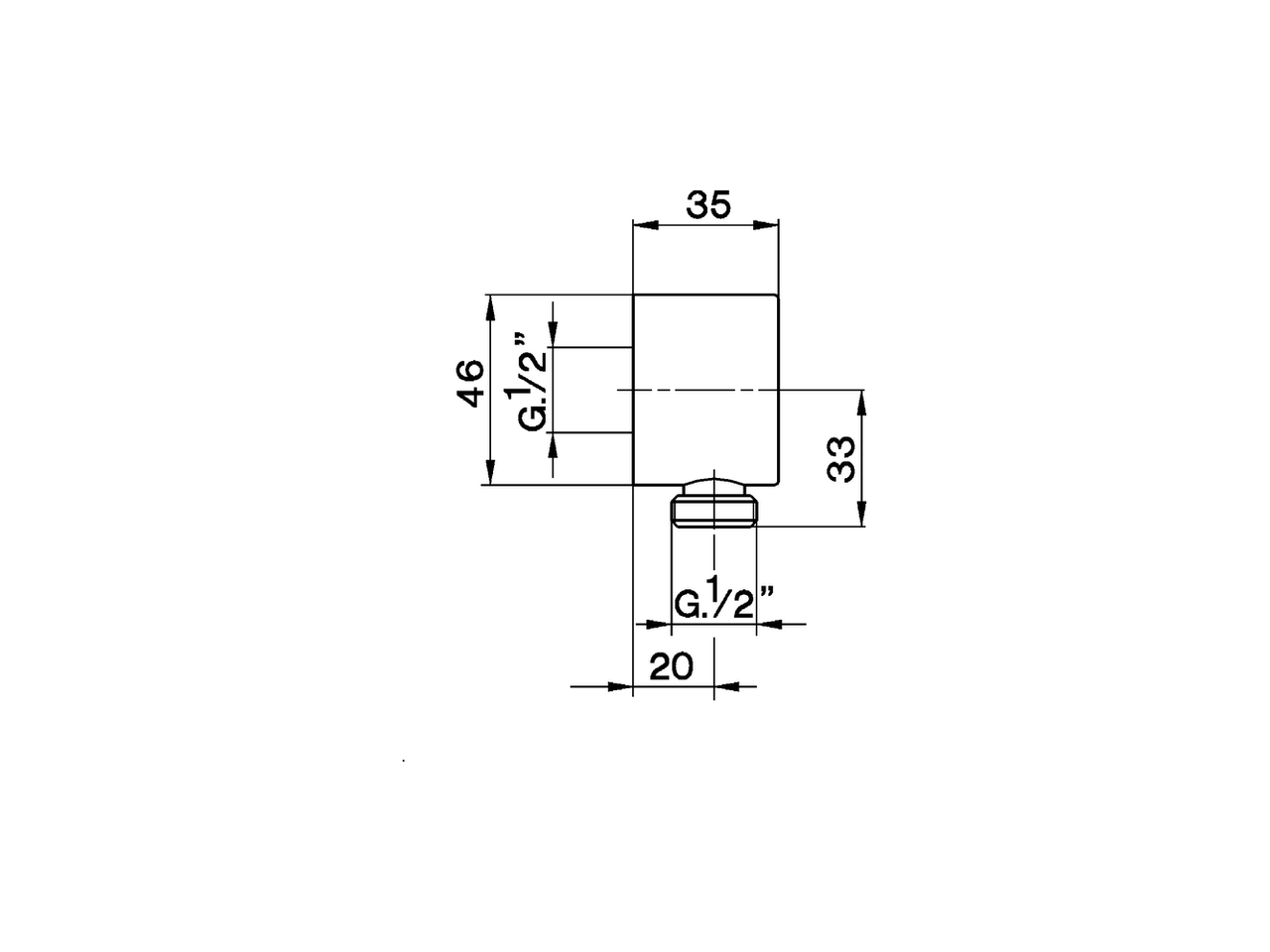 Toma de agua SHOWER_DS017303 - v1
