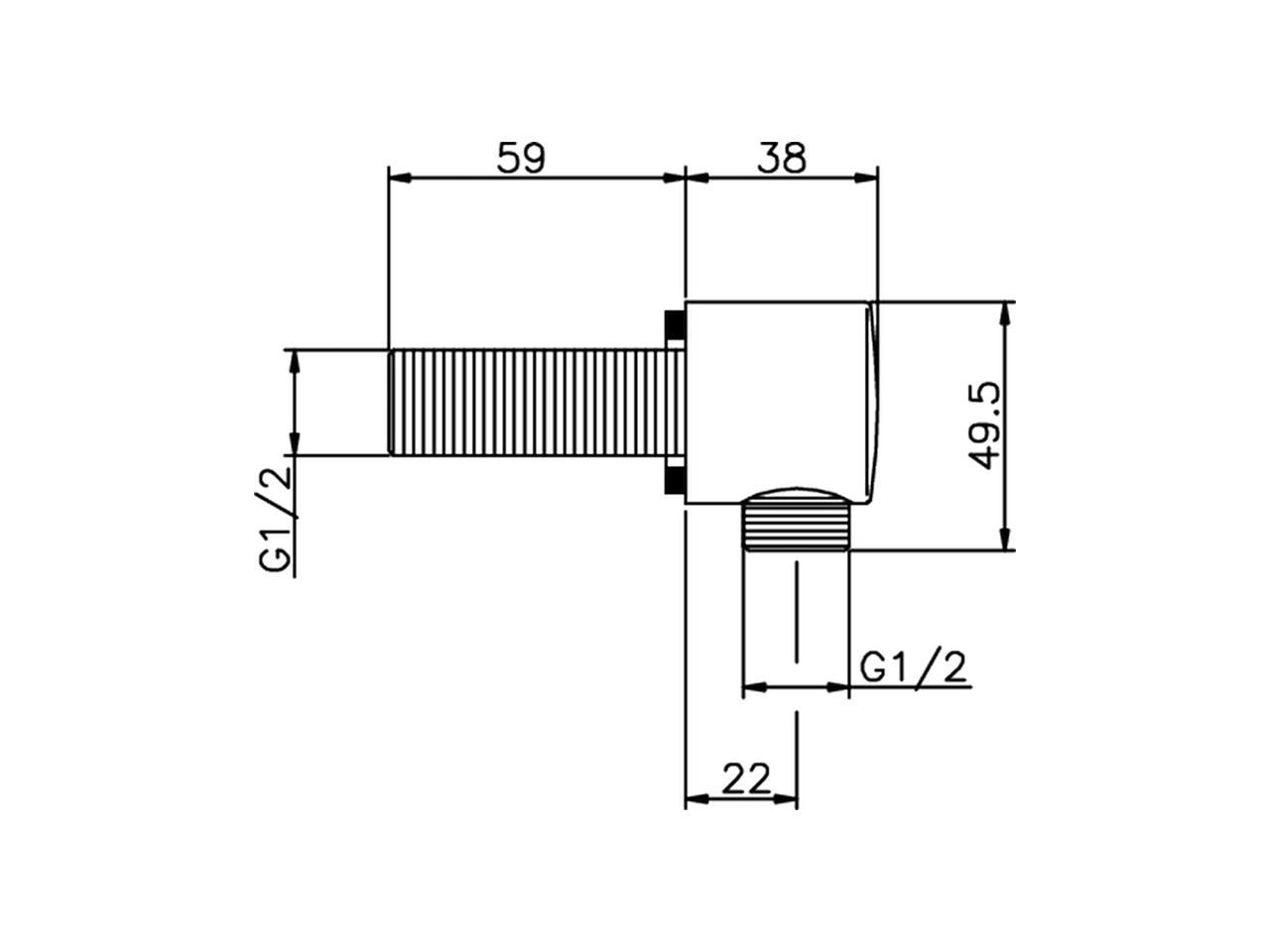 Toma de agua SHOWER_DS017320 - v1