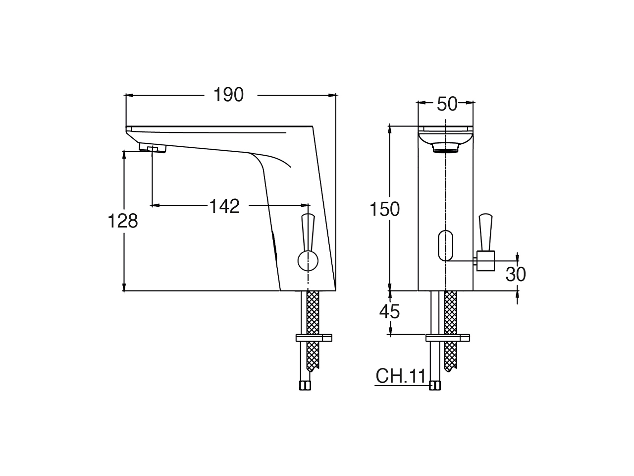Lavabo electrónico TRONIC_ER000540 - v1