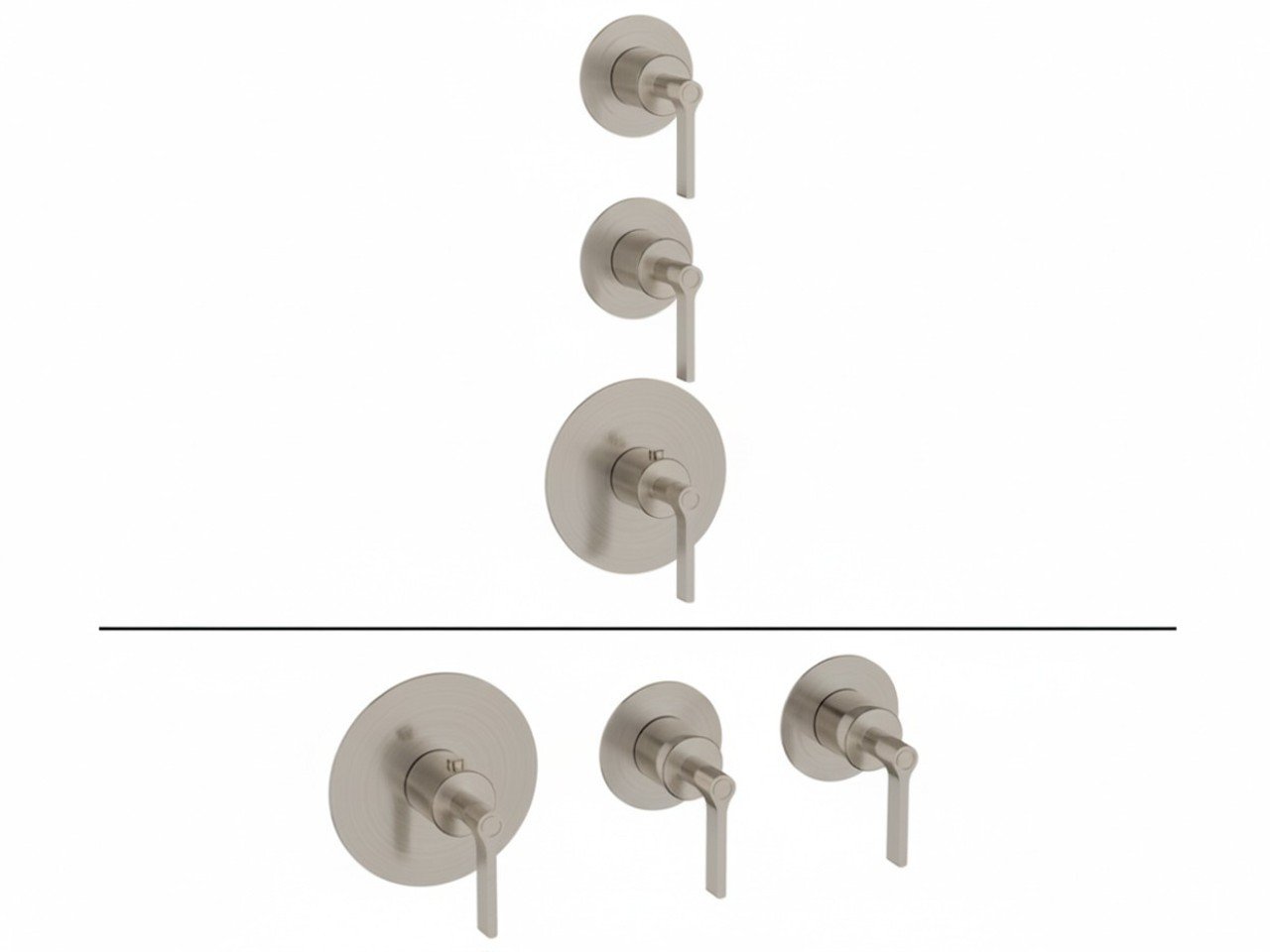 Parte externa termostático ducha 2 funciones WELLNESS_GL00R200 -1