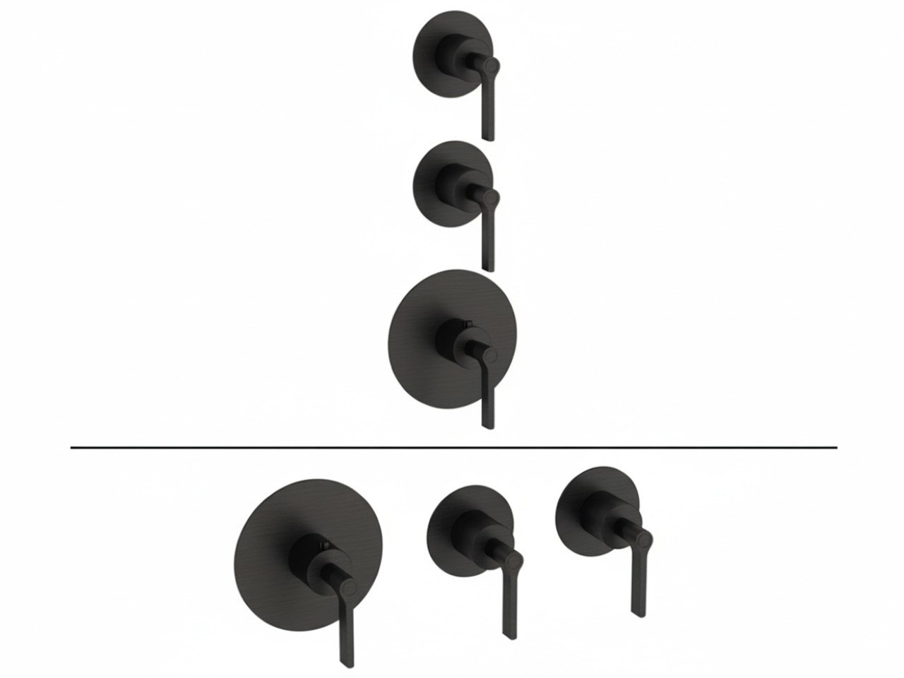 Parte externa termostático ducha 2 funciones WELLNESS_GL00R200 -1