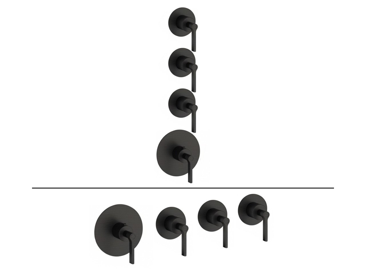 Parte externa termostático ducha 3 funciones WELLNESS_GL00R300 -1