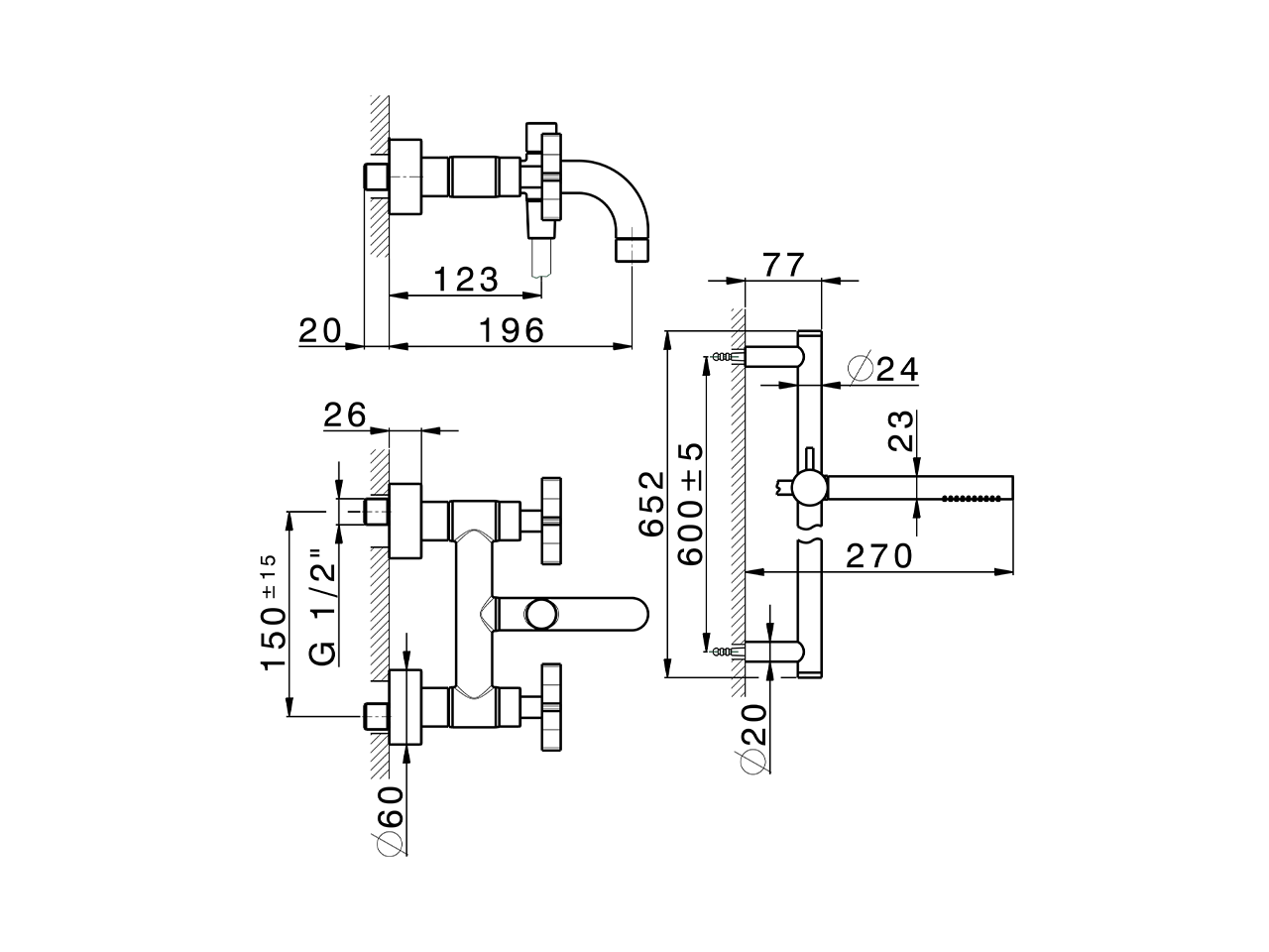 Bañera con duplex GRACE_GS000060 - v1