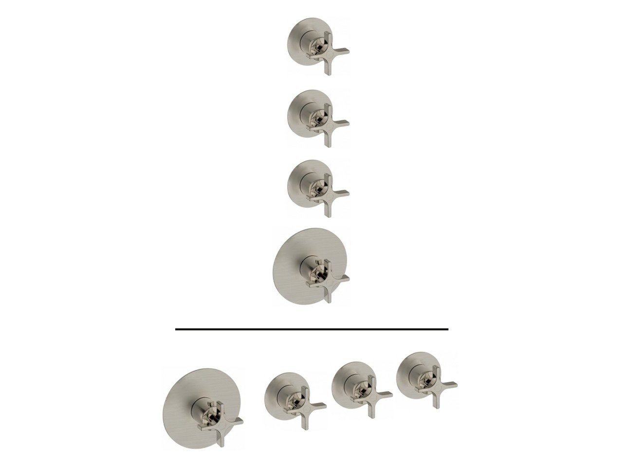 Parte externa termostático ducha 3 funciones WELLNESS_GS00R300 -1