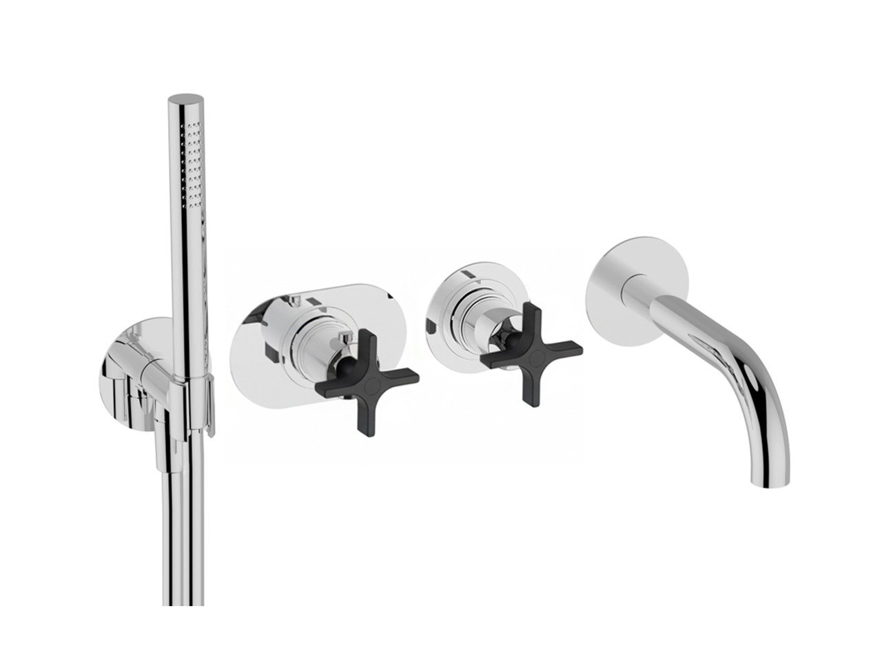 Parte externa termostático baño emp. 2 salidas GRACE_GS019441 -1