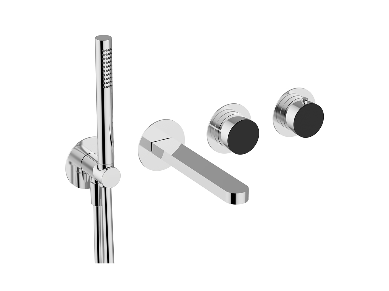 CisalParte externa termostático baño empotrado DUO SINCRONIA_I30G4200