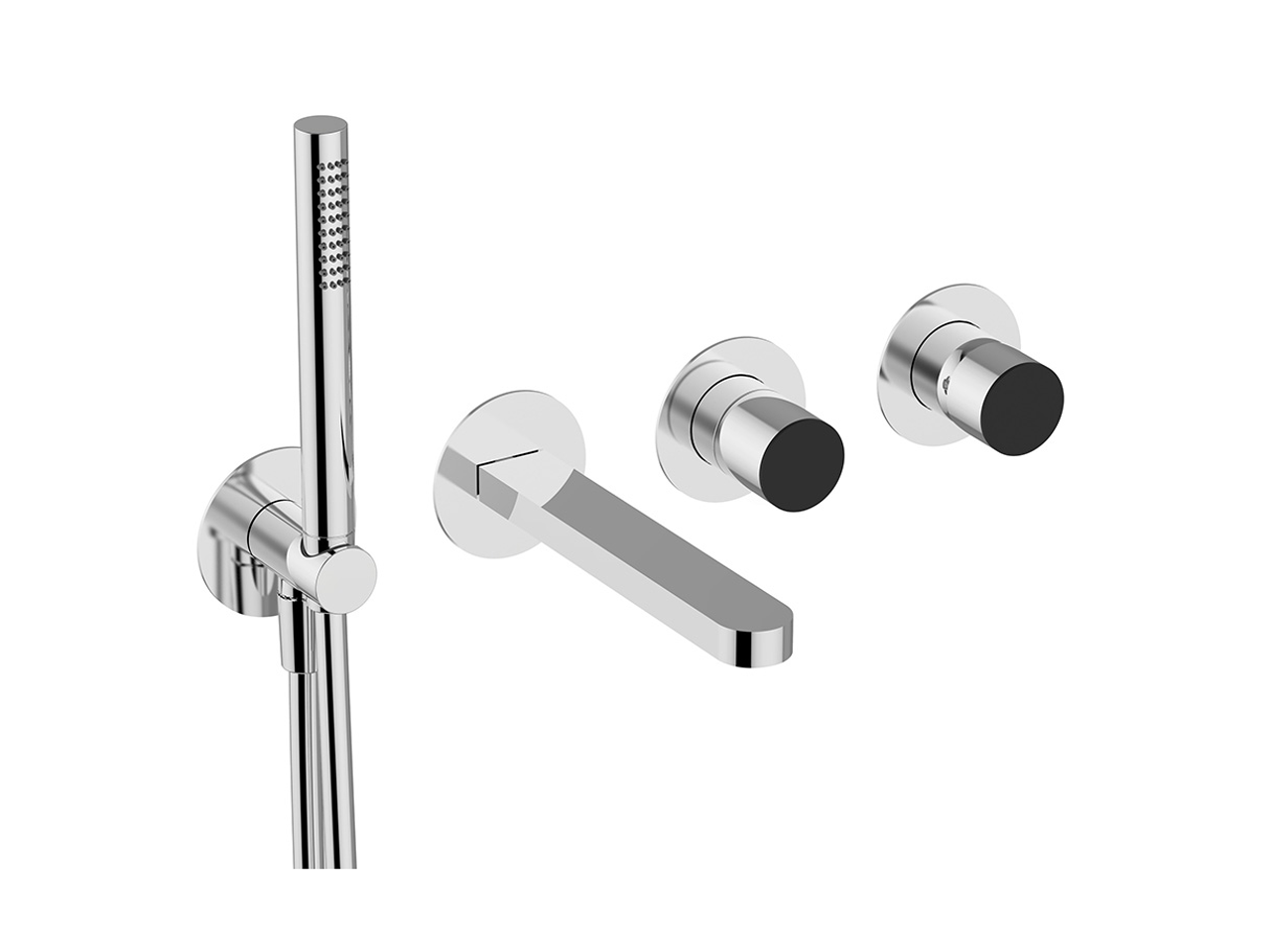 CisalParte externa monomando baño empotrada DUO SINCRONIA_I30G8200