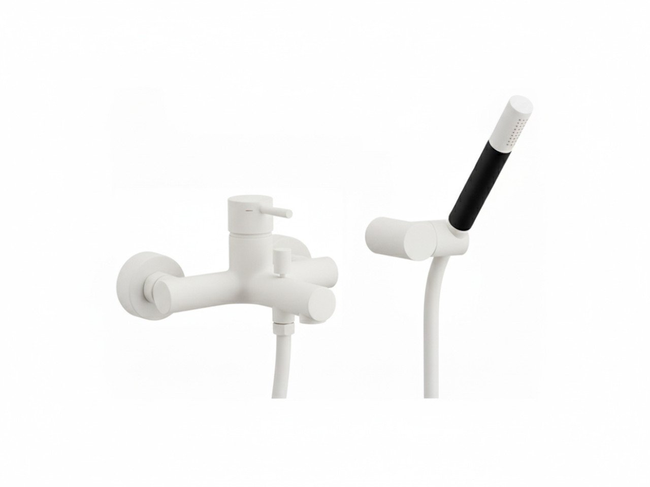 Bañera monomando con duplex NUOVA LESS_LN000120 -1