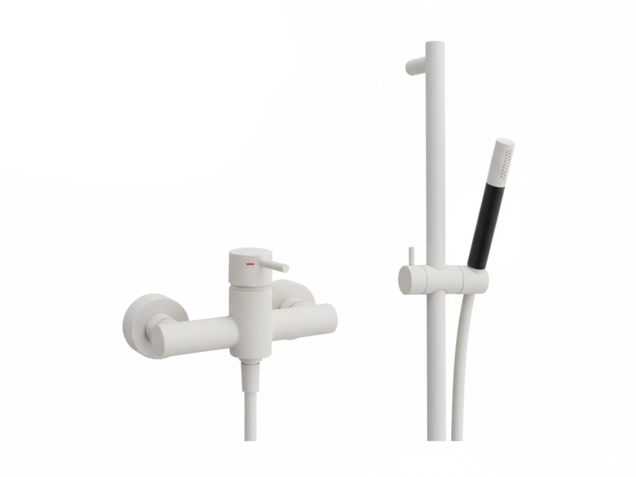 Ducha monomando con duplex NUOVA LESS_LN000460 -1