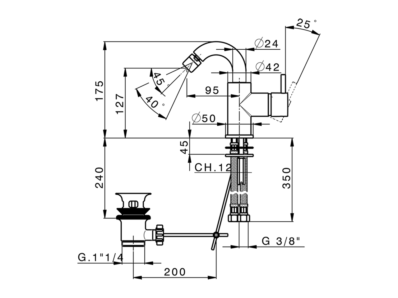 Bidé monomando EnergySave NUOVA LESS_LN002555 - v1