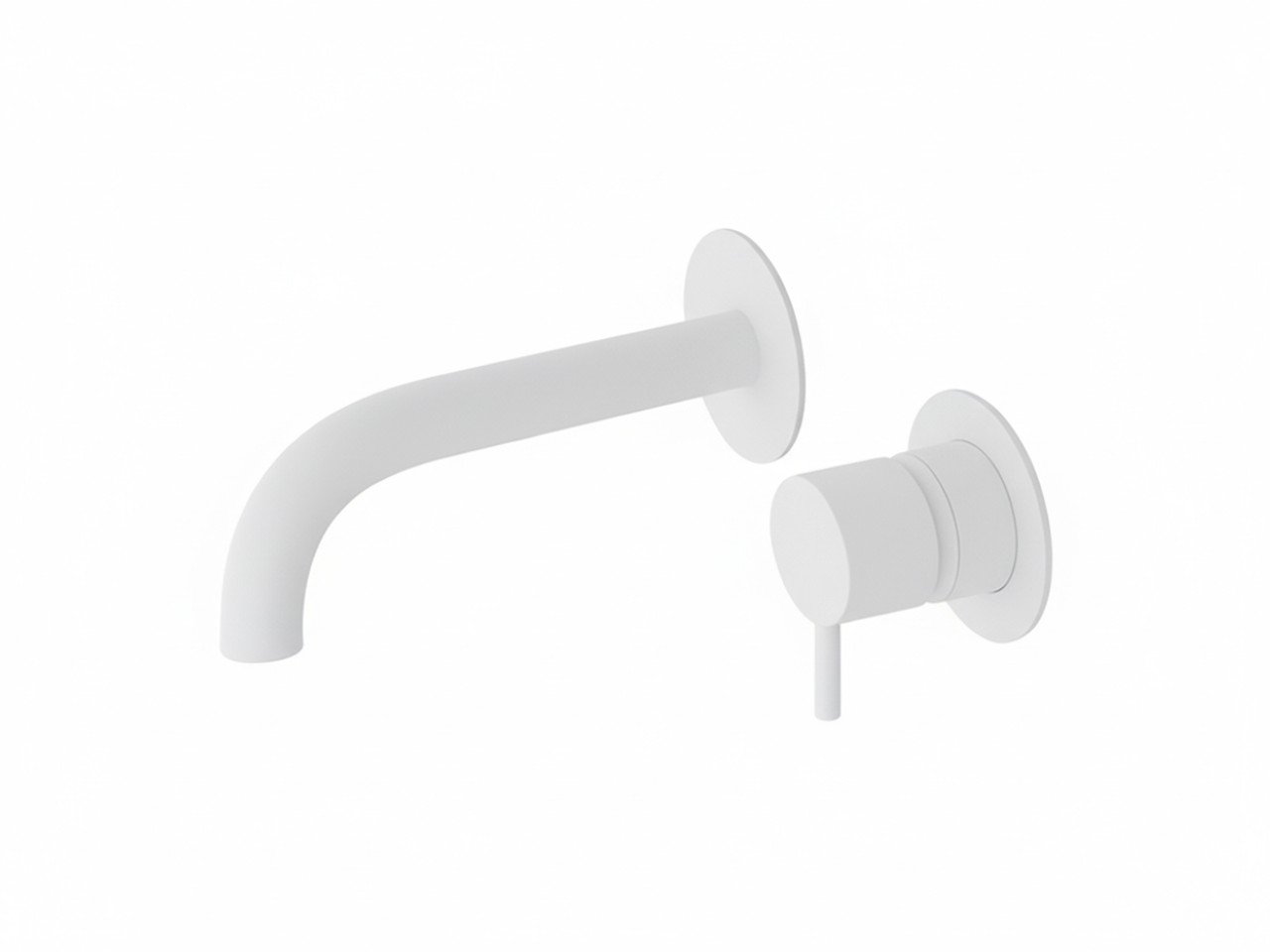 Parte externa monomando lavabo de pared NUOVA LESS_LN00551F -1