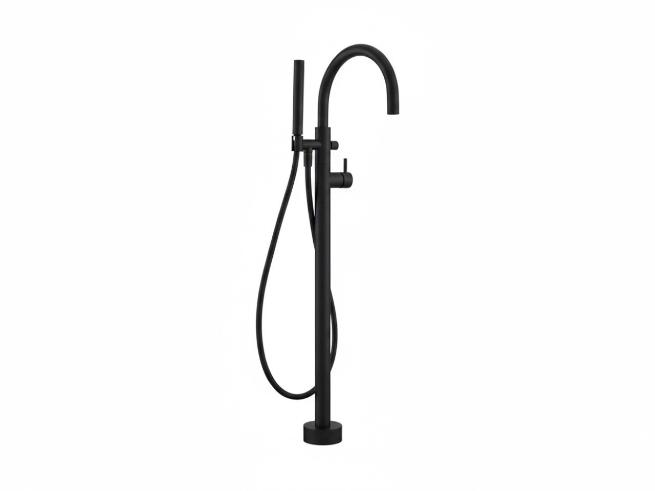 Parte externa monomando bañera de suelo NUOVA LESS_LN014200 -1