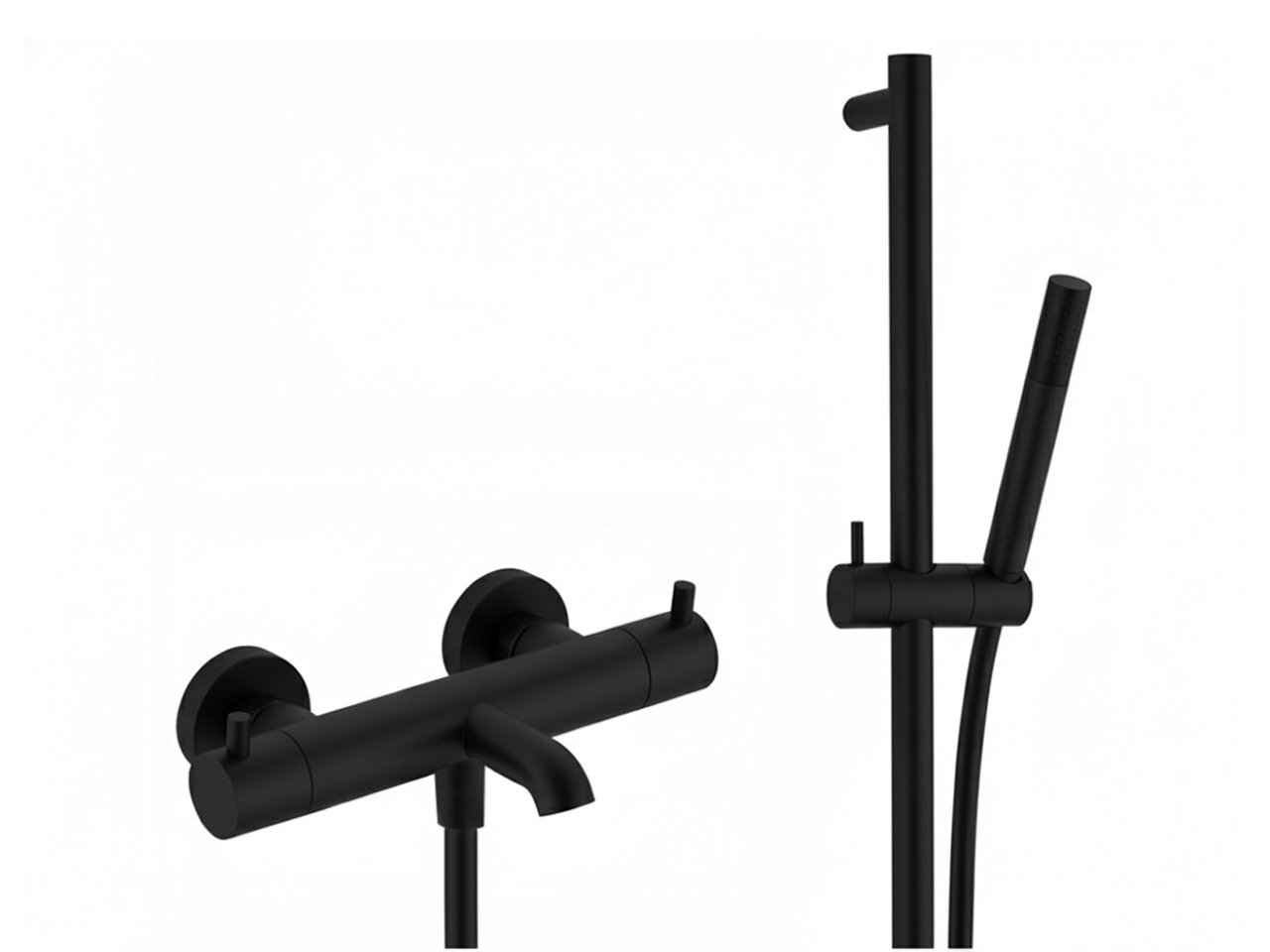 Bañera termostática con barra-corrediza NUOVA LESS_LNS23016 -1