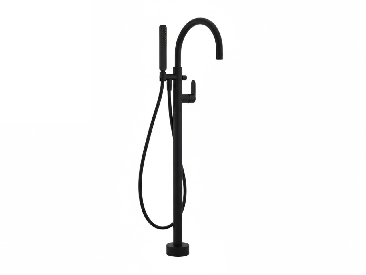 Parte externa monomando bañera de suelo LINEAVIVA_LV014200 -1