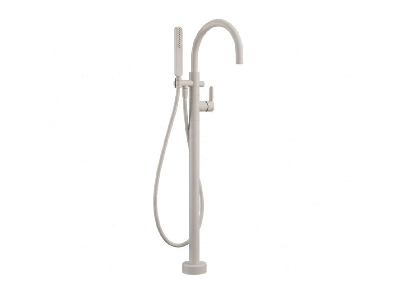 Parte externa monomando bañera de suelo LINEAVIVA_LV014200 -1