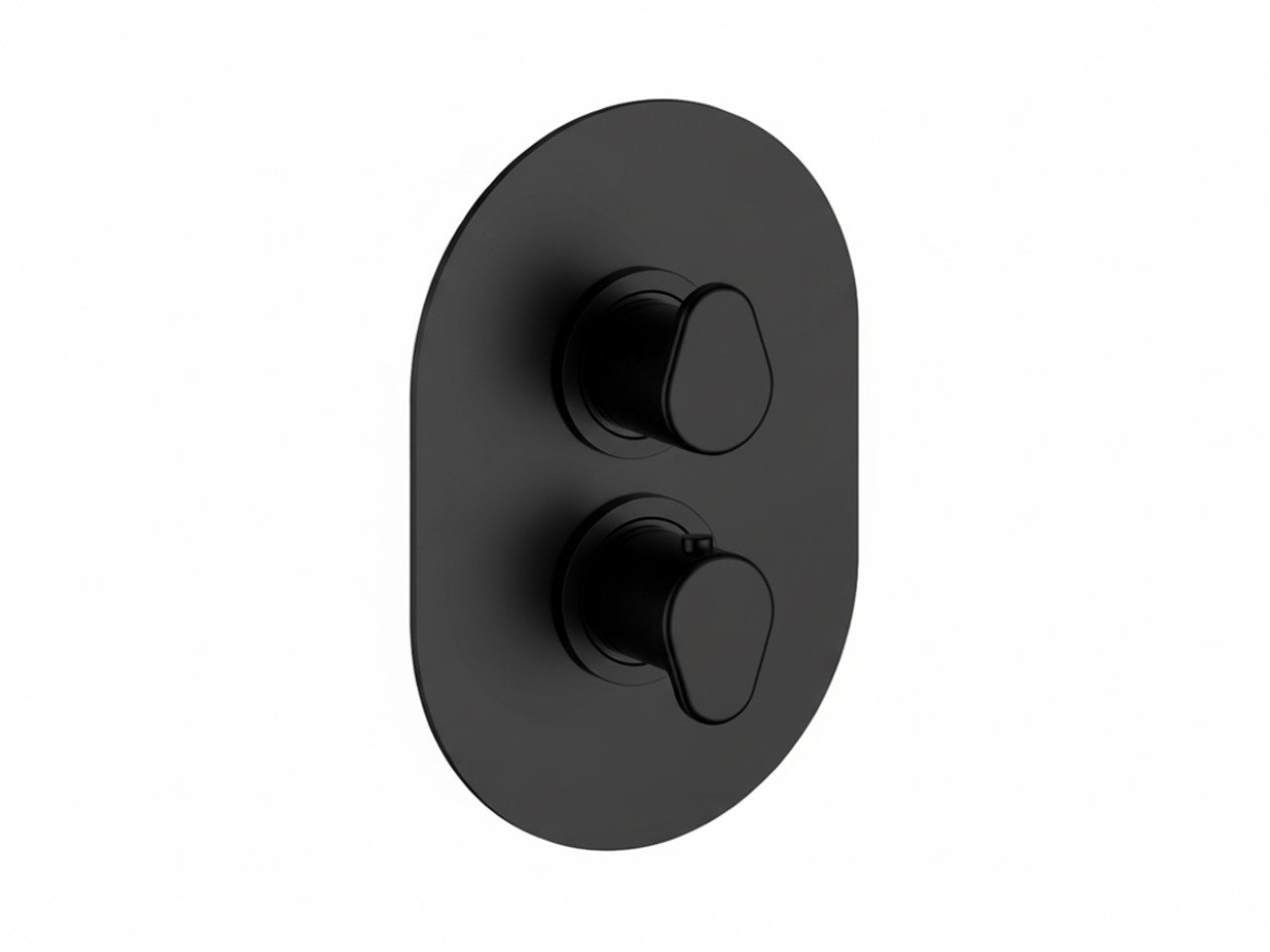 Parte externa termostático ducha emp. 2 salidas LINEAVIVA_LV018100 -1