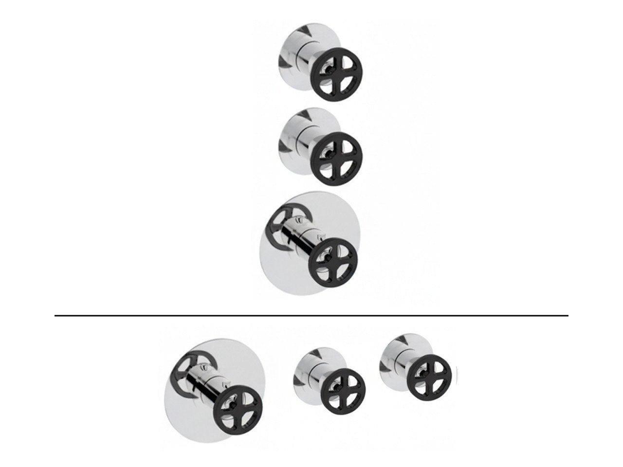 Parte externa termostático ducha 2 funciones WELLNESS_MN00R200 -1