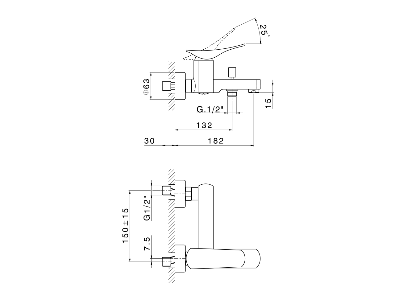 Bañera monomando ROADSTER ACCENT_RA000130 - v1