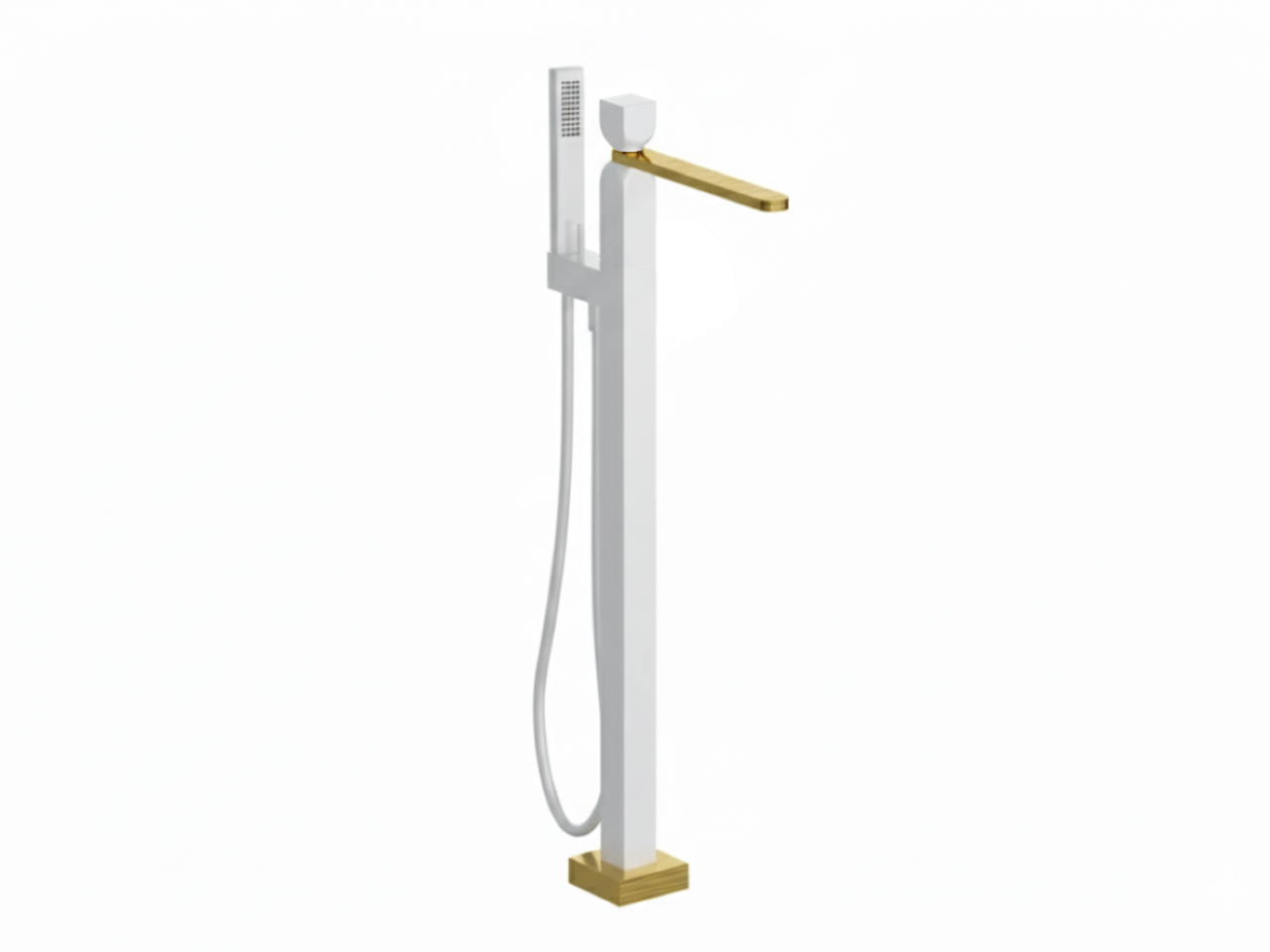 Parte externa monomando bañera de suelo HI-RISE_RI014204 -1