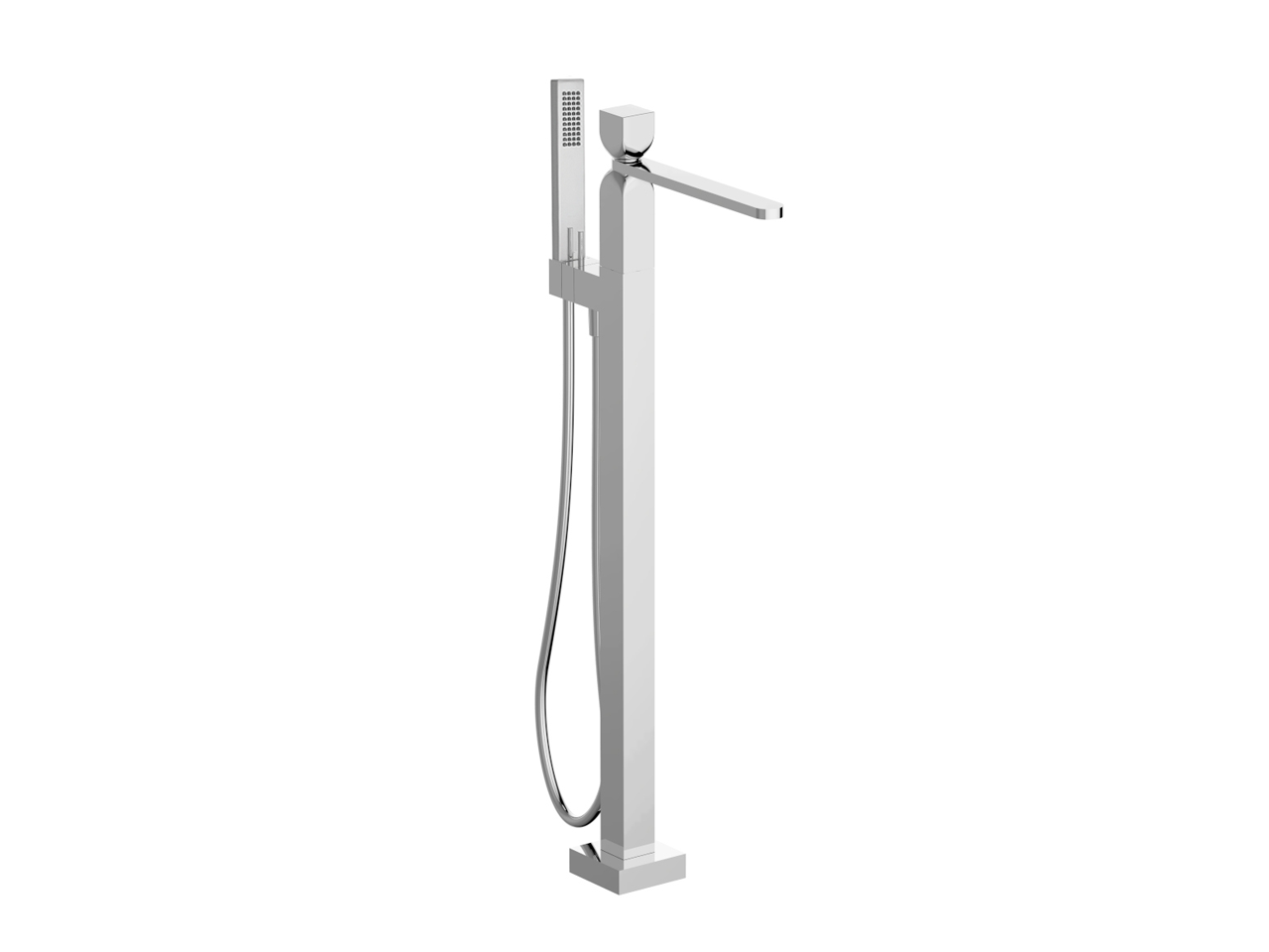 Parte externa monomando bañera de suelo HI-RISE_RI014204 - v1