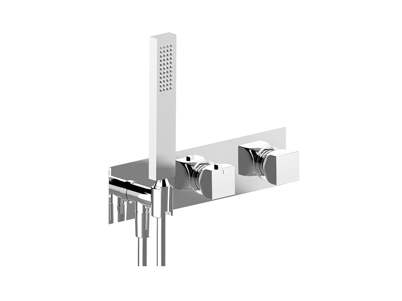 Parte externa termostático ducha emp. 2 salidas HI-RISE_RI019640 - v1