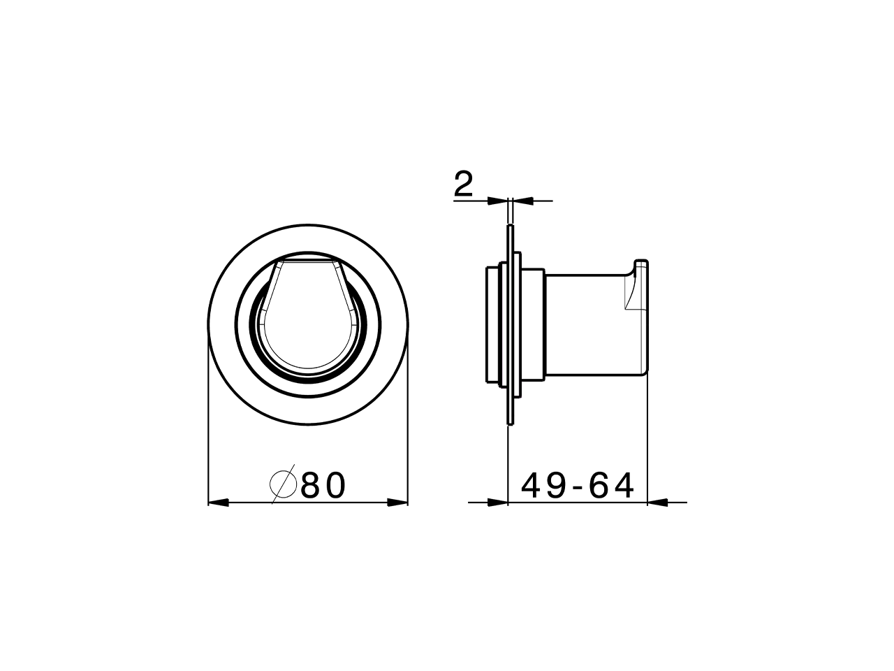 Parte externa llave de paso ROCK&ROLL_RK003310 - v1