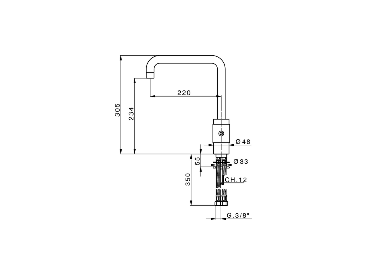 Fregadero monomando KITCHEN_ST002530 - v1